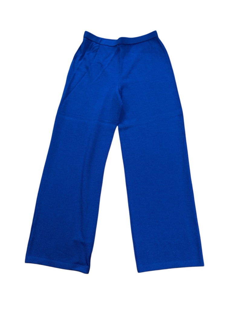 St. John Collection Santana Knit Straight Leg Pull On Pants Wool Blend Women 12